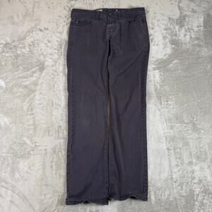 AG Adriano Goldschmied Everett Slim Straight Leg Dark Gray Size 30